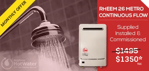 Hot Water System Repairs Sydney | Anytime Hot Water